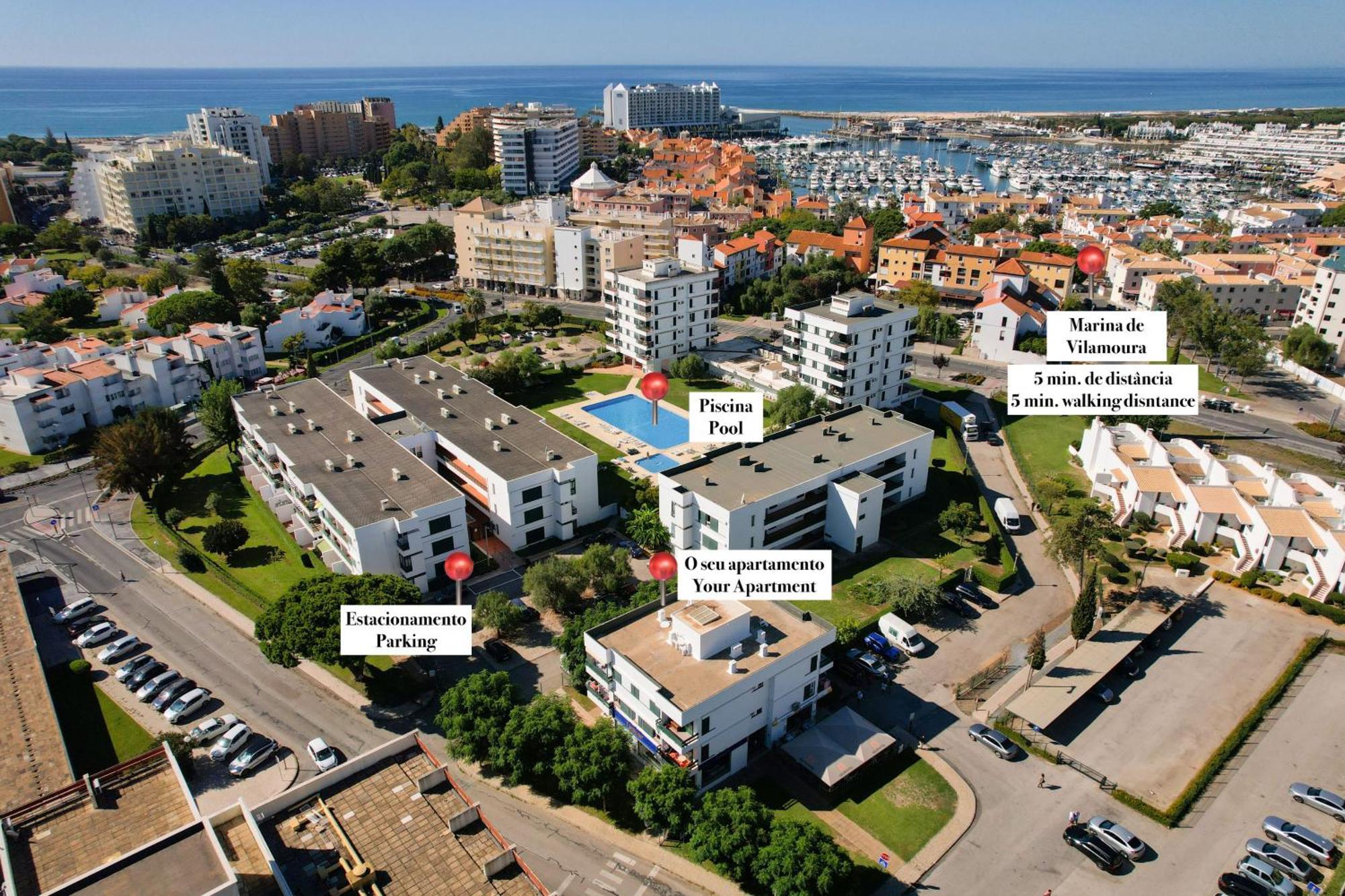 Centralgarve - Elegant And Cosy Studio In The Heart Of Vilamoura - Aldeia Do Mar T0 Extérieur photo